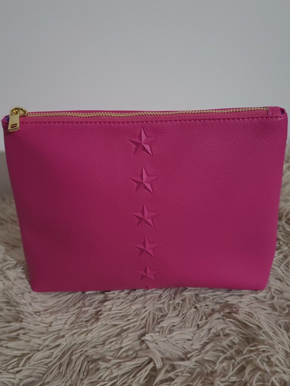 ela Editor Star Pouch In Pink - Picture 6 of 11